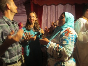 Some self-conscious dancing with Naima